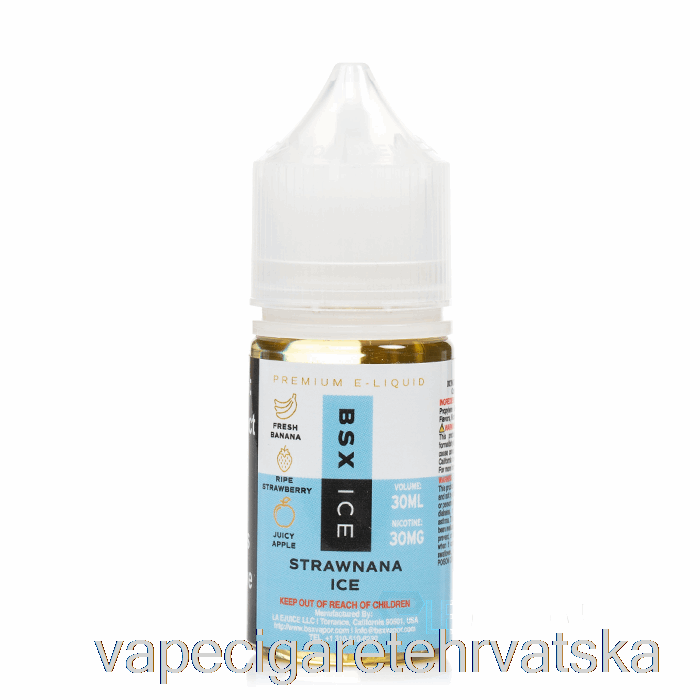 Vape Hrvatska Strawnana Ice - Bsx Salt Series - 30ml 50mg